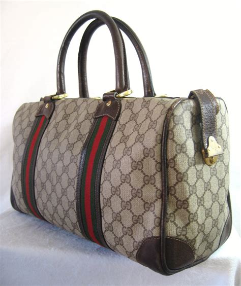 gucci duffle bag womens|vintage gucci duffle bag.